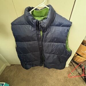 Steve & Barry's Green Double Down Vest